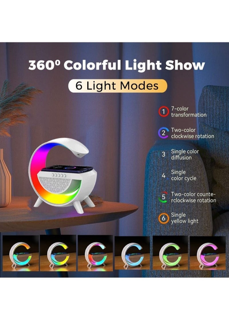 Bluetooth LED Wireless Charging Speaker BT2301