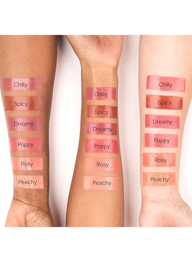 Saie Dew Blush Liquid Cheek Blush 12ml - Chilly, Cool-Toned Mauve - Image 4