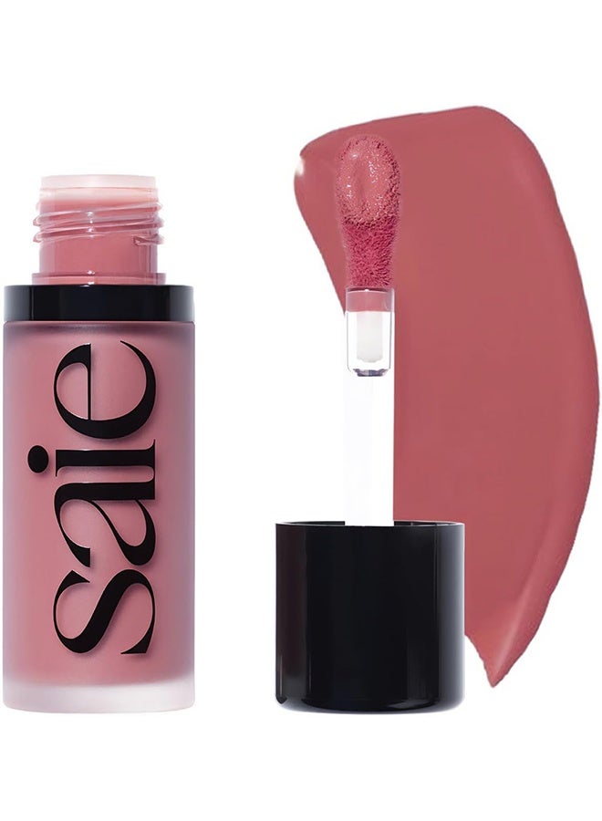 Saie Dew Blush Liquid Cheek Blush 12ml - Chilly, Cool-Toned Mauve - Image 1