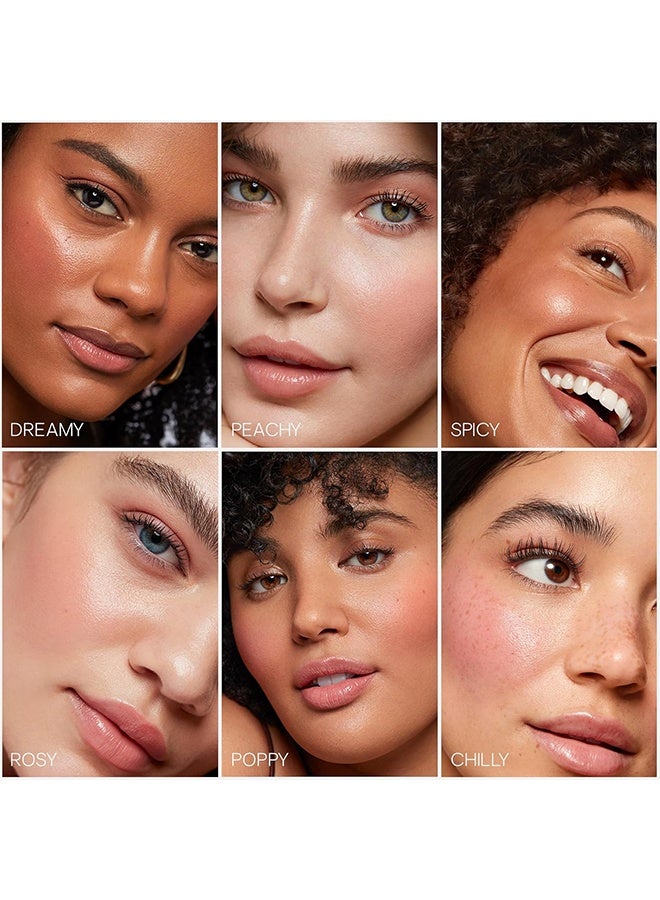 Saie Dew Blush Liquid Cheek Blush 12ml - Chilly, Cool-Toned Mauve - Image 5