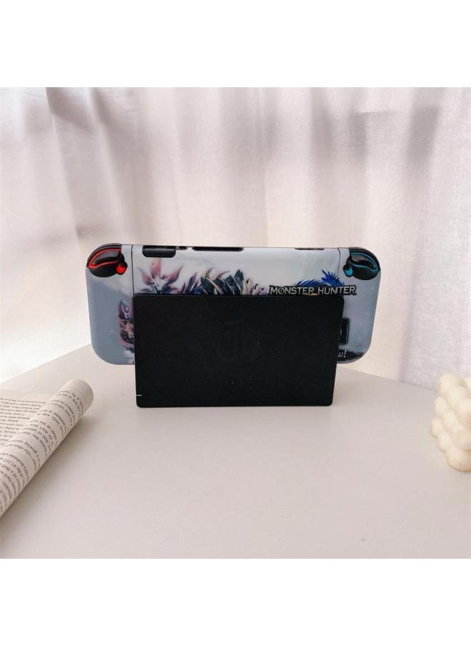 Generic - Applicable Switch Game Console Protective Cover Nintendo Split IMD Painted TPU Soft Case Drop-resistant-Model:One Piece-kimono - Image 1