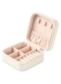ORiTi Portable Travel Mini Jewelry Box Leather Jewellery Ring Organizer Case Storage Gift Box Girls Women  - Image 1