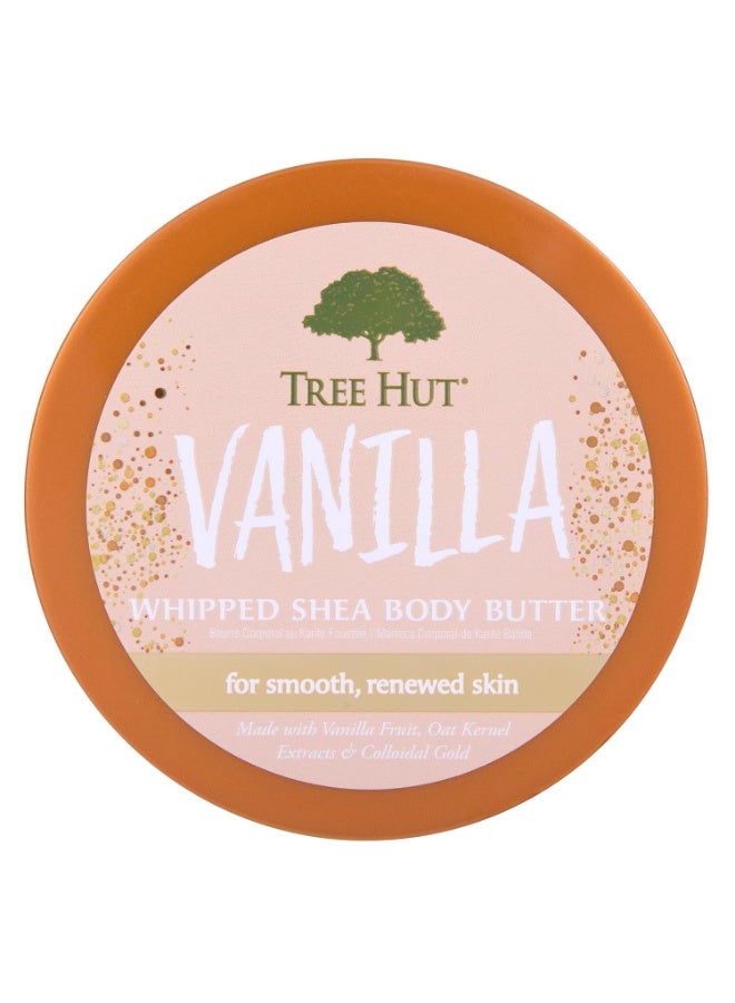 Tree Hut Tree Hut Vanilla Whipped Shea Body Butter | Long-lasting Hydration Leaves Skin Feeling Soft & Moisturized | Lightweight | Nourishing Essential Body Care | 8.4 fl oz.  - Image 1