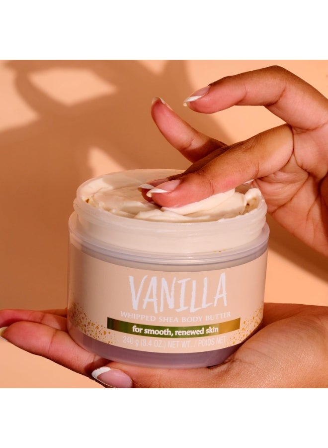 Tree Hut Tree Hut Vanilla Whipped Shea Body Butter | Long-lasting Hydration Leaves Skin Feeling Soft & Moisturized | Lightweight | Nourishing Essential Body Care | 8.4 fl oz.  - Image 3