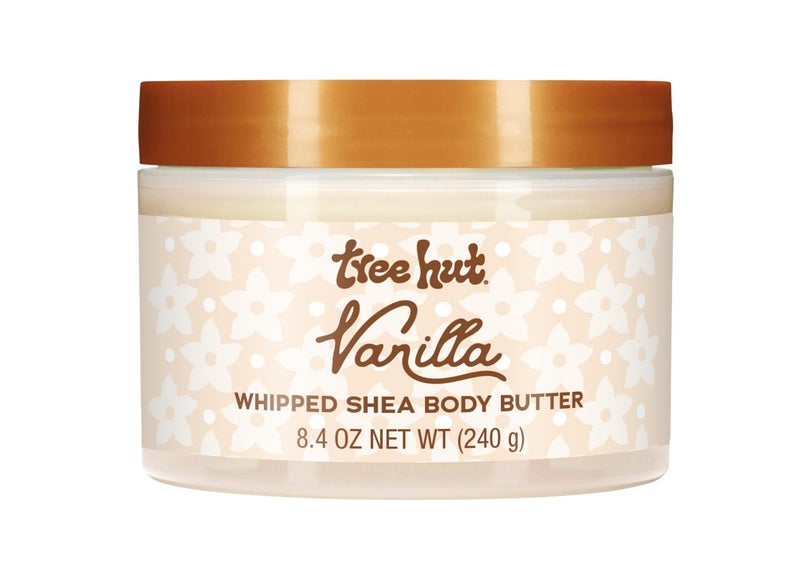 Tree Hut Vanilla Whipped Shea Body Butter, Long-Lasting Hydration for Soft, Smooth Skin, Nourishing Essential Body Care, Lightweight Moisturizer, 8.4 fl oz - Image 1