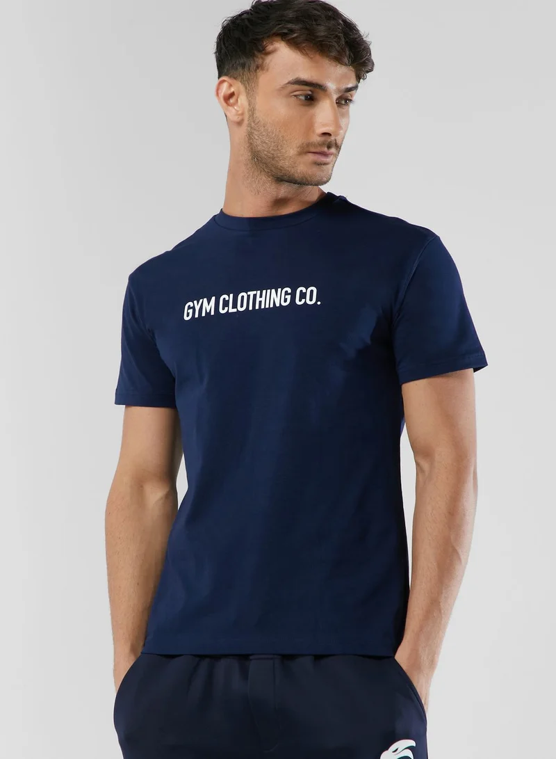 Gym Clothing Co. Core Wording T-Shirt