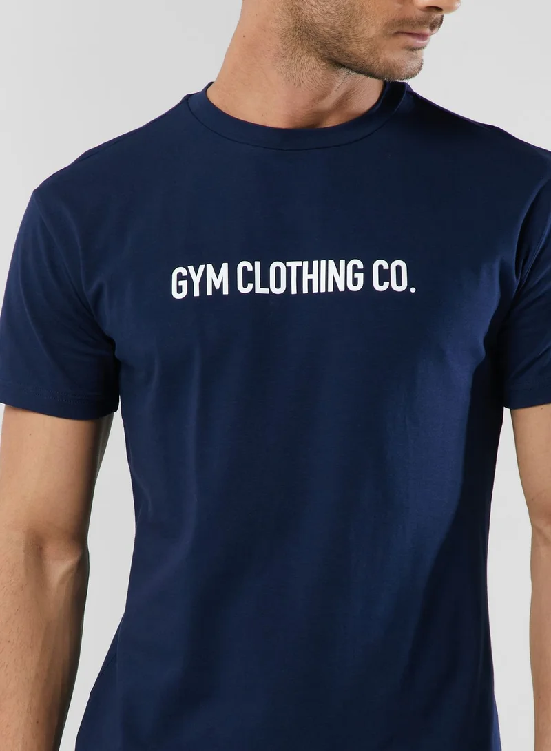 Gym Clothing Co. Core Wording T-Shirt