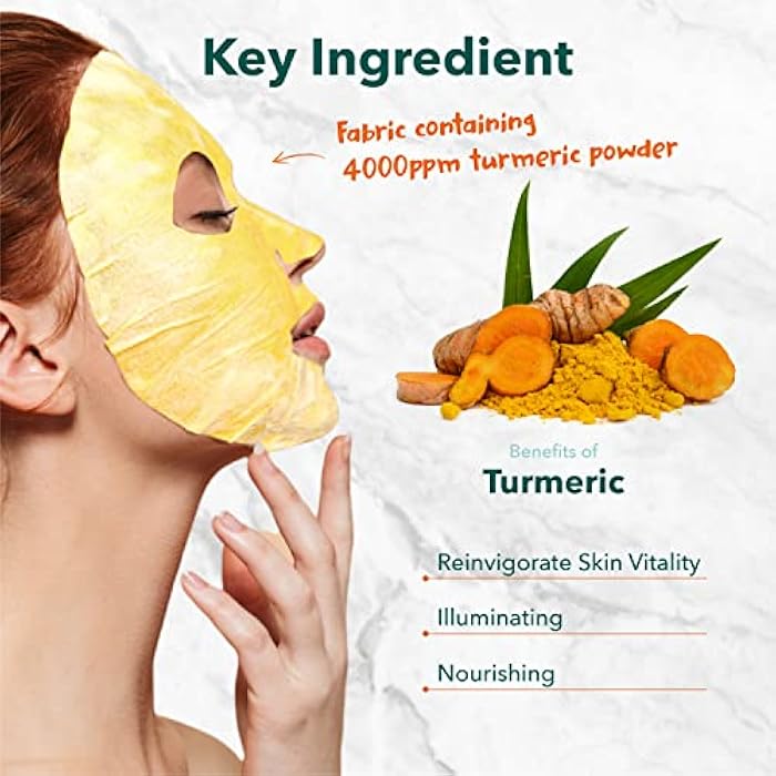 Purederm Deep Purifying Yellow O2 Bubble Mask Turmeric (5 Pack) – Bubble Face Sheet Mask for Purifying & Vitalizing - Image 2