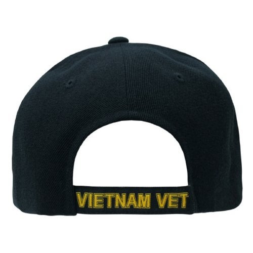 Rapid Dominance Rapiddominance Mens Top Novelty-Baseball-caps, Vietnam Vet/Black - Image 3