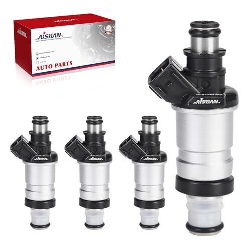 AISHAN 4PCS Fuel Injectors 1 Hole Compatible with Acura CL 1998 for Honda Civic 1999 2000 Accord 1998 1999 2000 2001 2002 L4 16L 23L Replace 06164P8AA00 06164P8FA00 FJ340 - Image 1