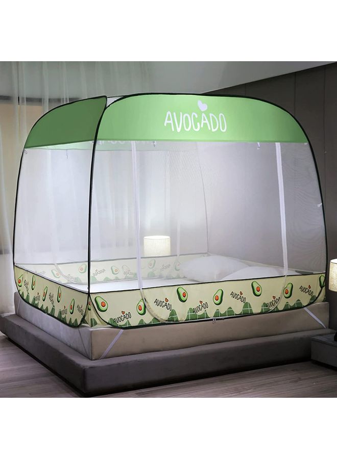 NIBEMINENT Multipurpose Pop-Up Mosquito Net Fabric Multicolour 200 x 220cm - Image 2