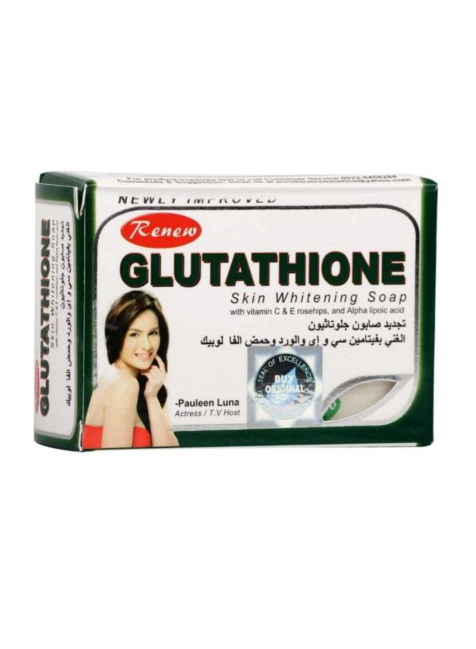 Renew Glutathione Skin Whitening Soap 135g 2 pcs - Image 2