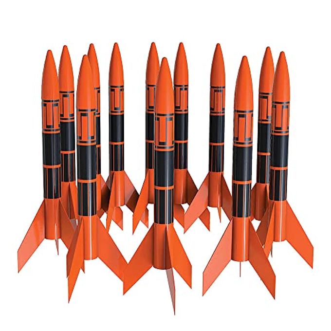 Estes Bulk Pack of Alpha III Rocket-Building Kits, Beginner Flying-Rocket-Model Kits for Ages 10+, Classroom Science Experiments - Image 4