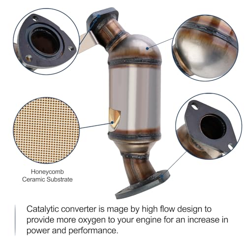 Kinwrdsn Catalytic Converter Compatible with Chevy Traverse 2009-2017 Compatible with GMC Acadia 2007-2017 Buick Enclave 2008-2017 Saturn Outlook 2007-2010 3.6L - Image 3