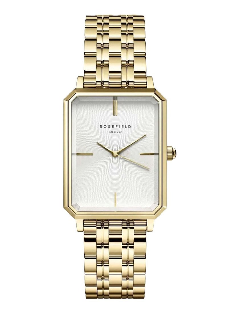 Rosefield The Octagon White Sunray Steel Gold ladies Watch OCWSG-O40 - pzsku/Z3250EDF683763E6DFC6DZ/45/_/1684495009/a8bc1f65-793f-43be-8a09-31931f22dd7e