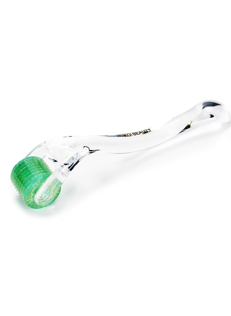 Koi Beauty Koi Beauty Professional Derma Roller, 200 Real Individual Titanium Microneedle Roller, Microneedling Roller, Micro Needle Roller for Men Women  - Image 2