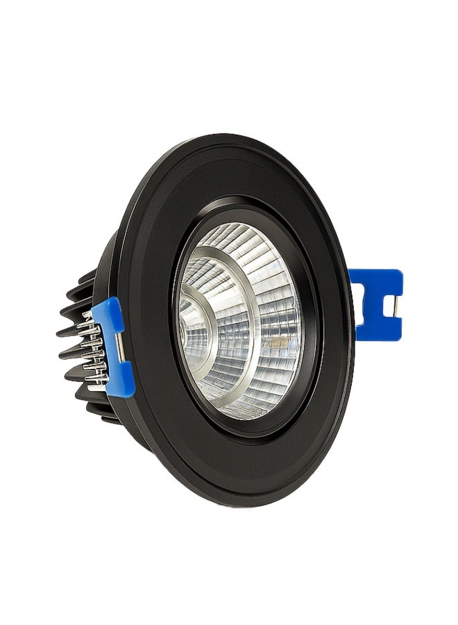 ALFRIDAY Recessed Downlight Warm White 3000K Dimmable Energy-Efficient 7W LED - Image 1