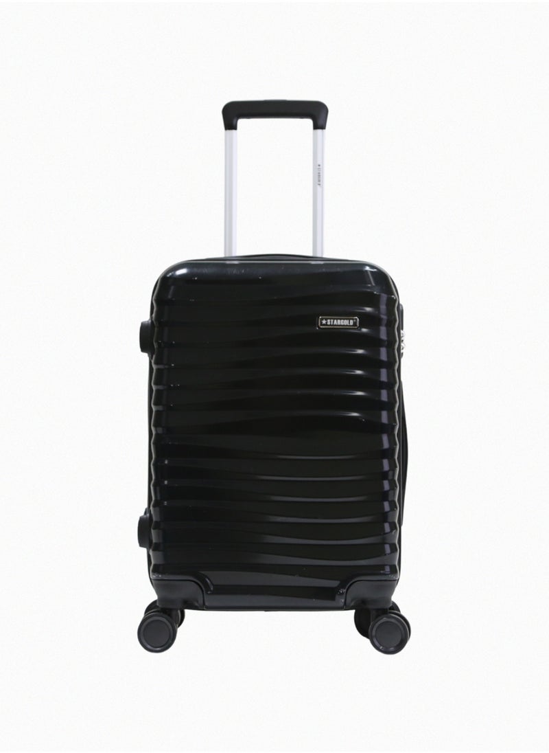 Stargold ABS Spinner  Wheels Trolley Luggage Number Lock Smart Carry On Suitcase 20 Inches  - Image 1