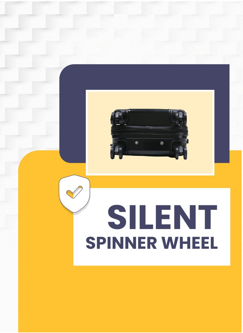 Stargold ABS Spinner  Wheels Trolley Luggage Number Lock Smart Carry On Suitcase 20 Inches  - Image 4