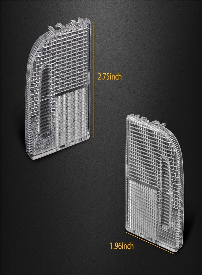 أن.سي غطاء مصباح السقف الداخلي، عدسة مصباح الخريطة، 34401-SDA-A21، 34402-SDA-A21، يمين/يسار، متوافق مع سيارات هوندا أكورد هايبرد، سيفيك، إليمينت، أوديسي، بايلوت، ريدجلاين المزودة بفتحة سقف فقط. - Image 3
