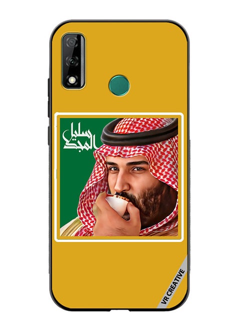 Protective Case Cover For Huawei Y8s Mohammed Bin Salman Al Saud Design Multicolour