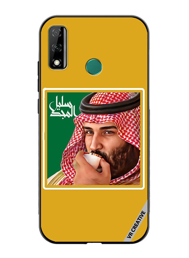 Protective Case Cover For Huawei Y8s Mohammed Bin Salman Al Saud Design Multicolour