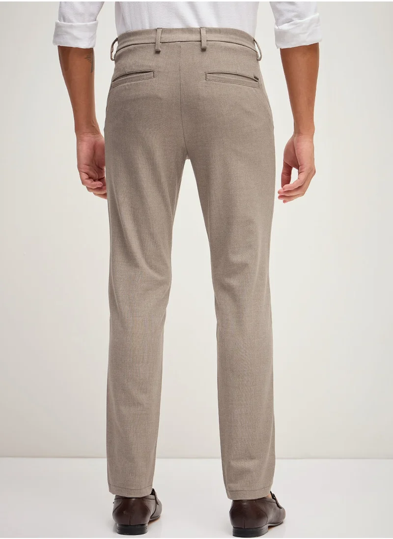 ذا بير هاوس Men's Classic Formal Trousers Stylish and Comfortable Dress Pants for Office Meetings, Business Travel, Professional Events, Corporate Settings, and Everyday Formal Wear