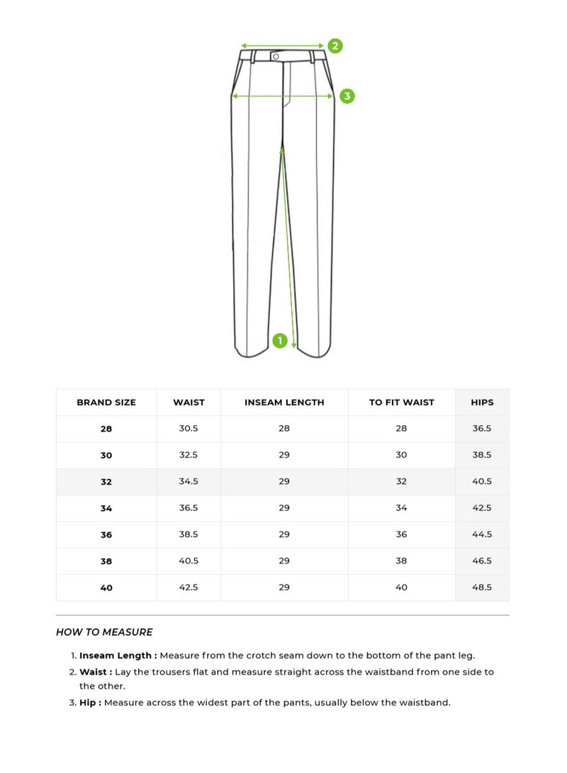 THE BEAR HOUSE Men's Classic Formal Trousers Stylish and Comfortable Dress Pants for Office Meetings, Business Travel, Professional Events, Corporate Settings, and Everyday Formal Wear - Image 3