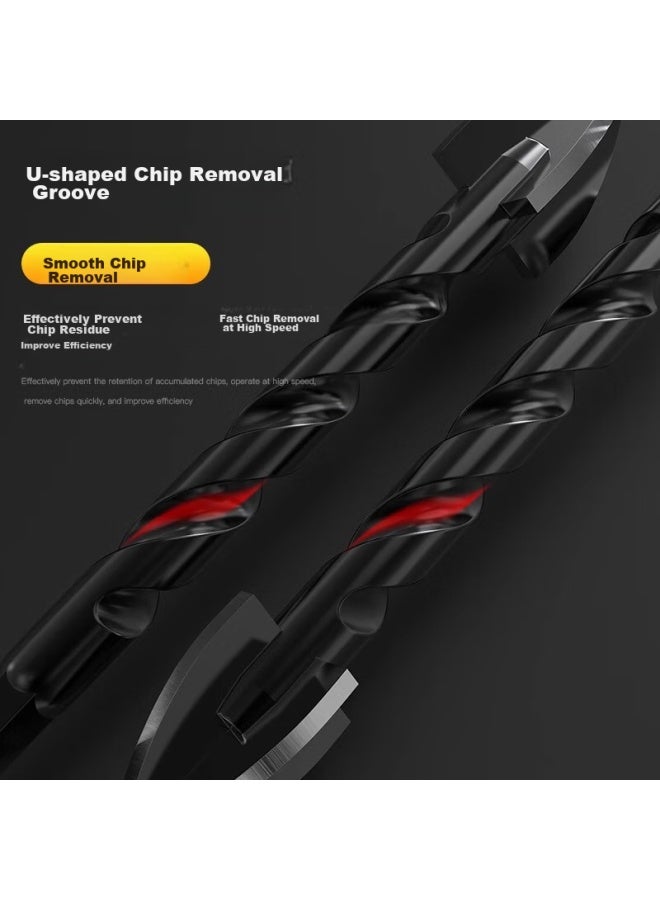 Huhao Ceramic Tile Drill Bit, Hexagonal Shank, Cross-shaped, Triangular, Impact, Four-blade, King Drill, For Concrete, Tiles, And Glass - Image 4