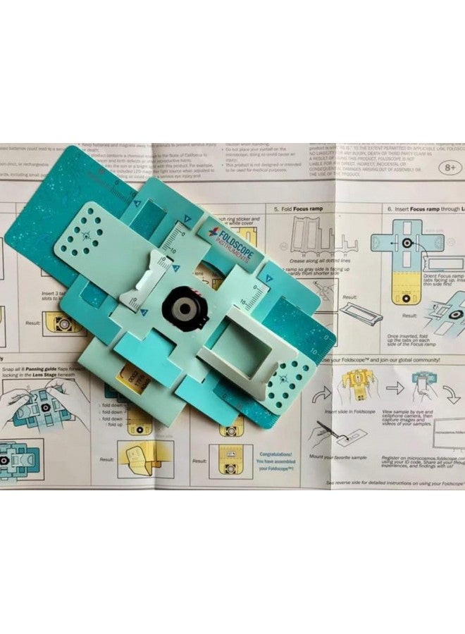 Robocraze Foldable DIY Paper Foldscope Microscope Basic Kit | DIY Paper Microscope (Pack of 2) - Image 3