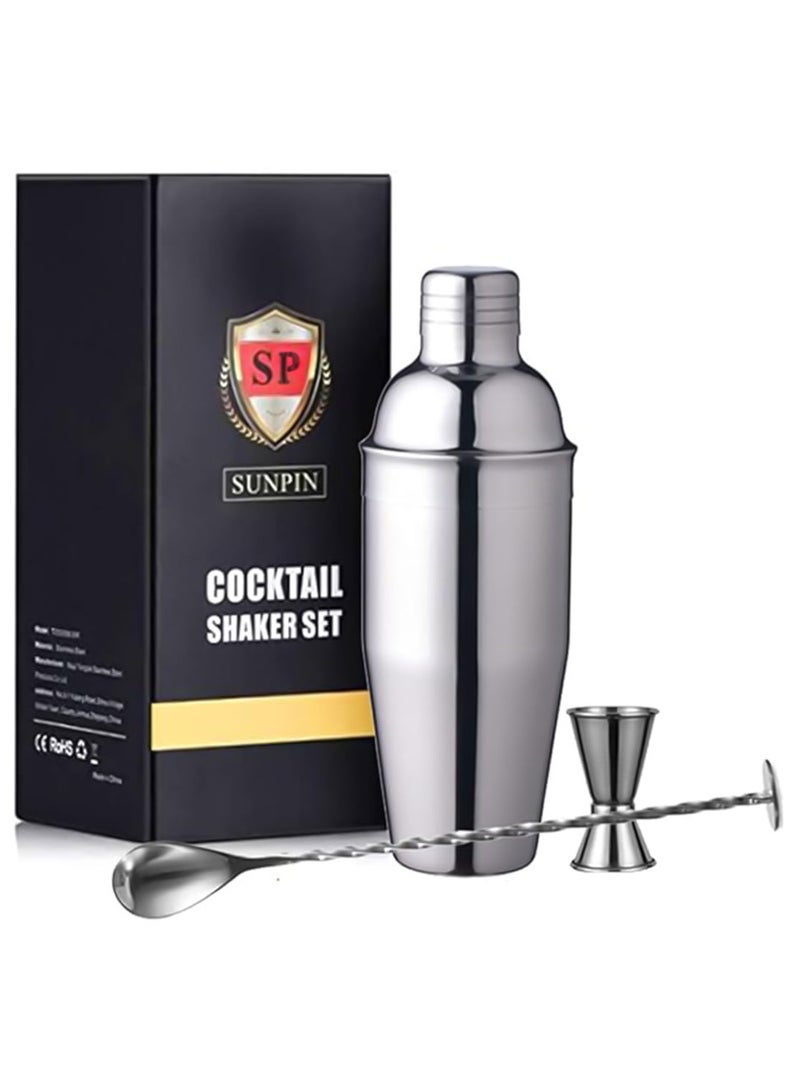 Coffee stanless steel shaker With spoon and measure - Image 1