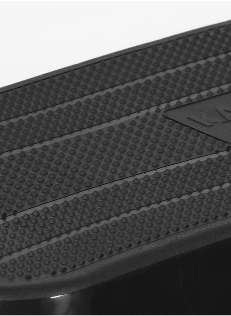 KANGAROO Step black and green exercise staircase with 3 adjustable levels With resistance rope gift  - Image 2