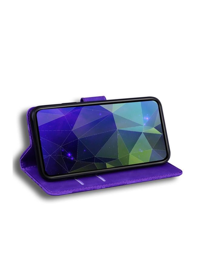 S-TOP Case For Infinix Smart HD 2021 X612 Skin Feel Pure Color Flip Leather Phone Case - Image 5