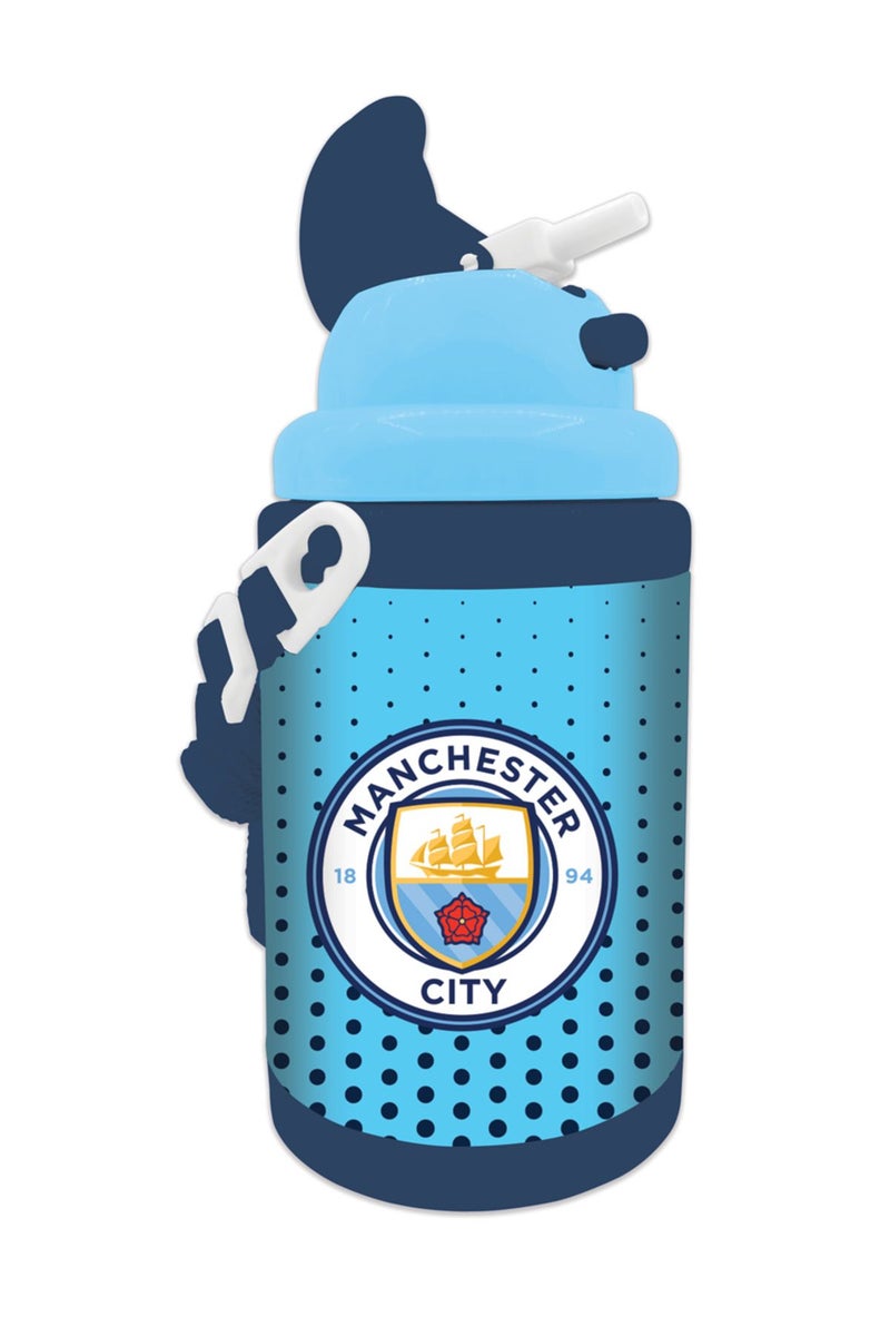 Kids Water Bottle ‚Äì 460ml ‚Äì Flip Straw Lid with Strap