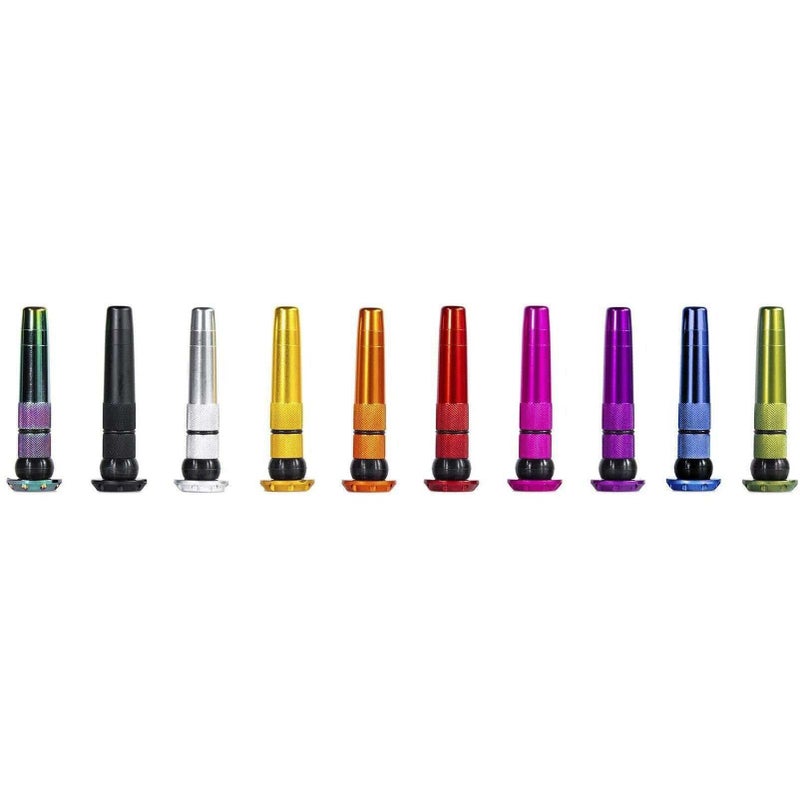 Muc Off Muc-Off Stealth Tubeless Puncture Plug, Matt Black - Bar End Puncture Repair Tools for Tubeless Tyres - Tubeless Puncture Plug Repair Kit - Image 1