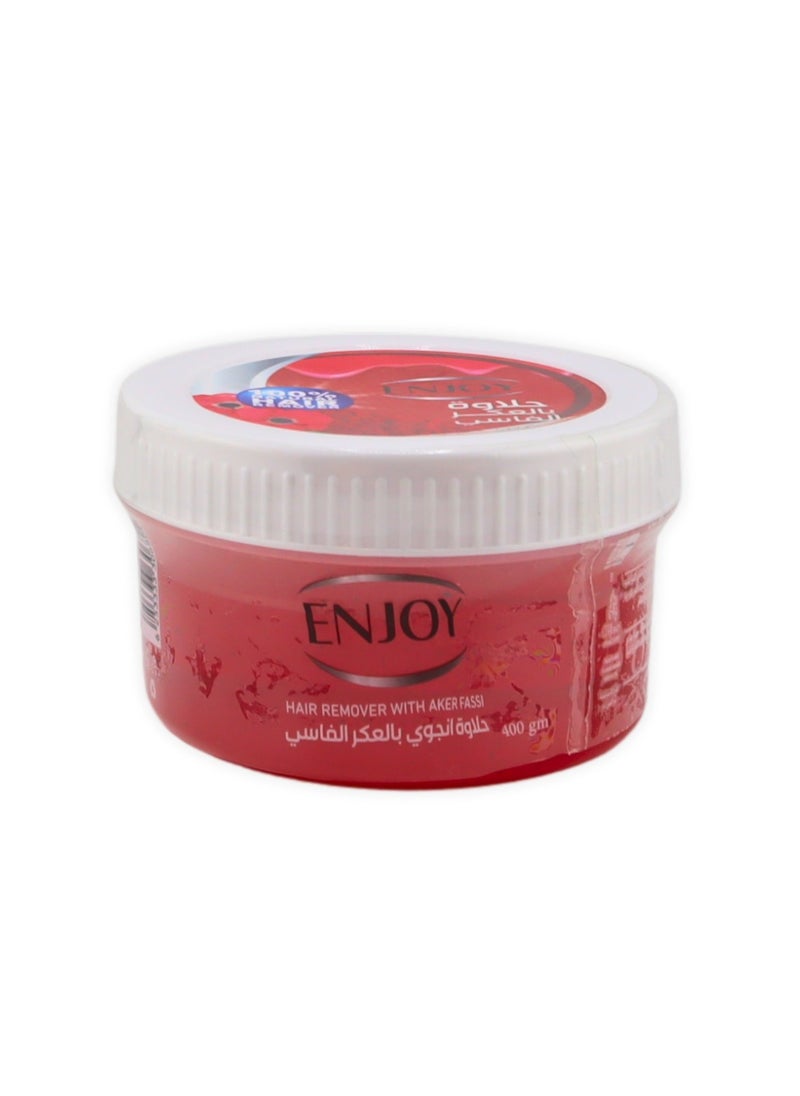ENJOY ENJOY Natural Hair Remover with AKER FASSI – Fast & Effective Waxing | 100% Natural Formula  - Image 5