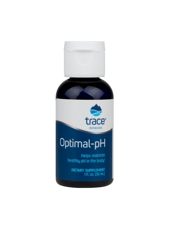 تراس مينيرالز Trace Minerals Optimal-pH - مكمل غذائي من المعادن الأيونية المركزة لصحة الجهاز الهضمي والمناعة - مكمل غذائي لدعم الهضم والرقم الهيدروجيني مع المغنيسيوم والبورون - 1 أونصة سائلة (حوالي 120 وجبة) - Image 1