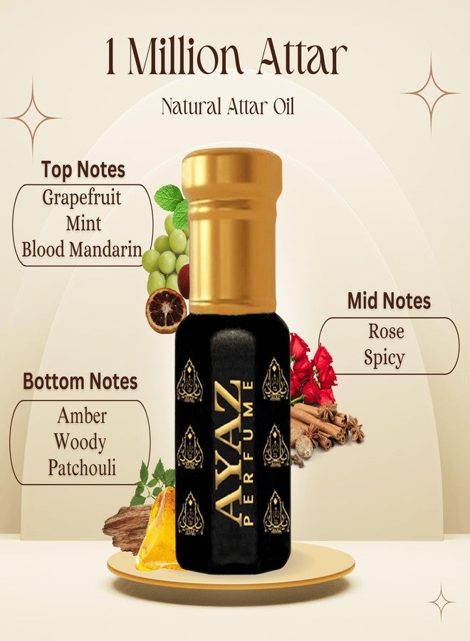 Ayaz perfumes 1 Million Lucky 3ml| Unisex attar | Luxury long lasting attar for men and women - Image 1