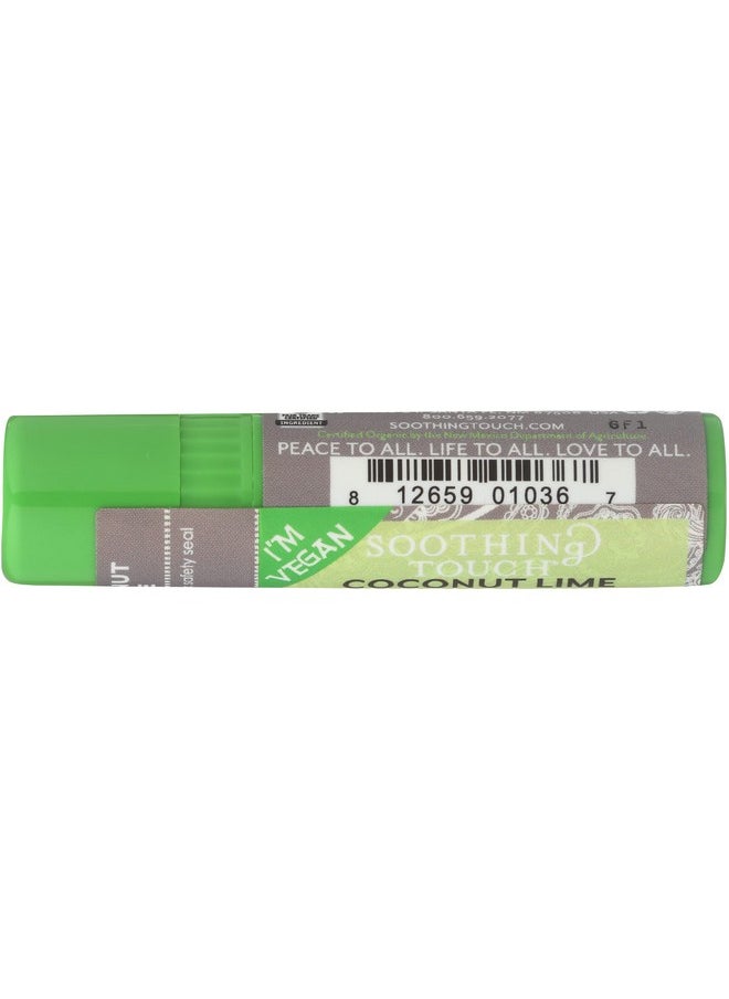 Soothing Touch - Lip Balm Organic Coconut Lime 25 Ounce - Image 1