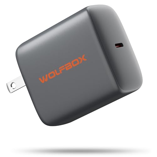 Wolfbox 65W TypeC PD Charge Compatible with Wolfbox Brand Jump Starter Fast Charging Universal Compatibility - Image 1