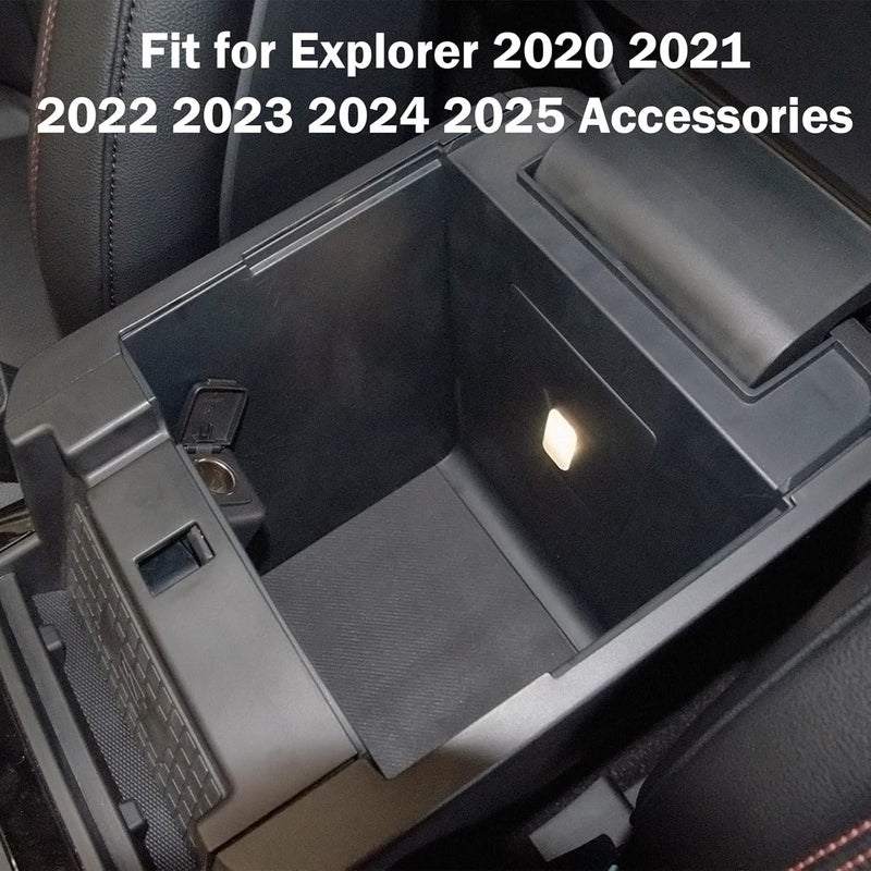 TACOBRO Center Console Organizer Tray for Ford Explorer - Image 2