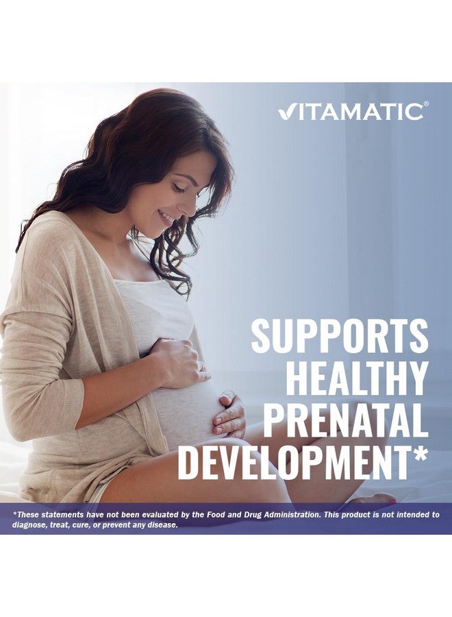 Vitamatic Folic Acid 400 mcg - 500 Vegetarian Tablets - Vitamin B9 - Image 5