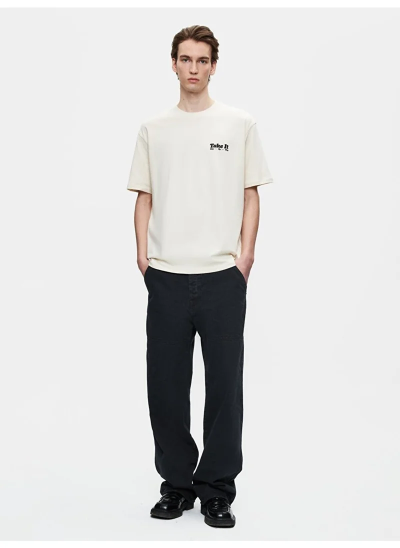 ال تي بي Beige T-Shirt