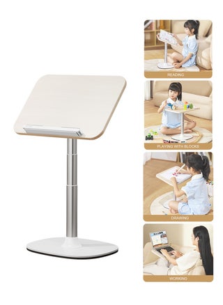 Floor Book Stand for Reading,Height and Angle Adjustable Book Holder,Multi-Functional Reading Rack for Heavy Duty Book,Laptop,Tablet,Phone,Sheet Music - pzsku/Z3251CD5B278B9449E113Z/45/_/1731578120/0e63c1b5-56ac-4cf0-9b7a-a12729b2c9fd