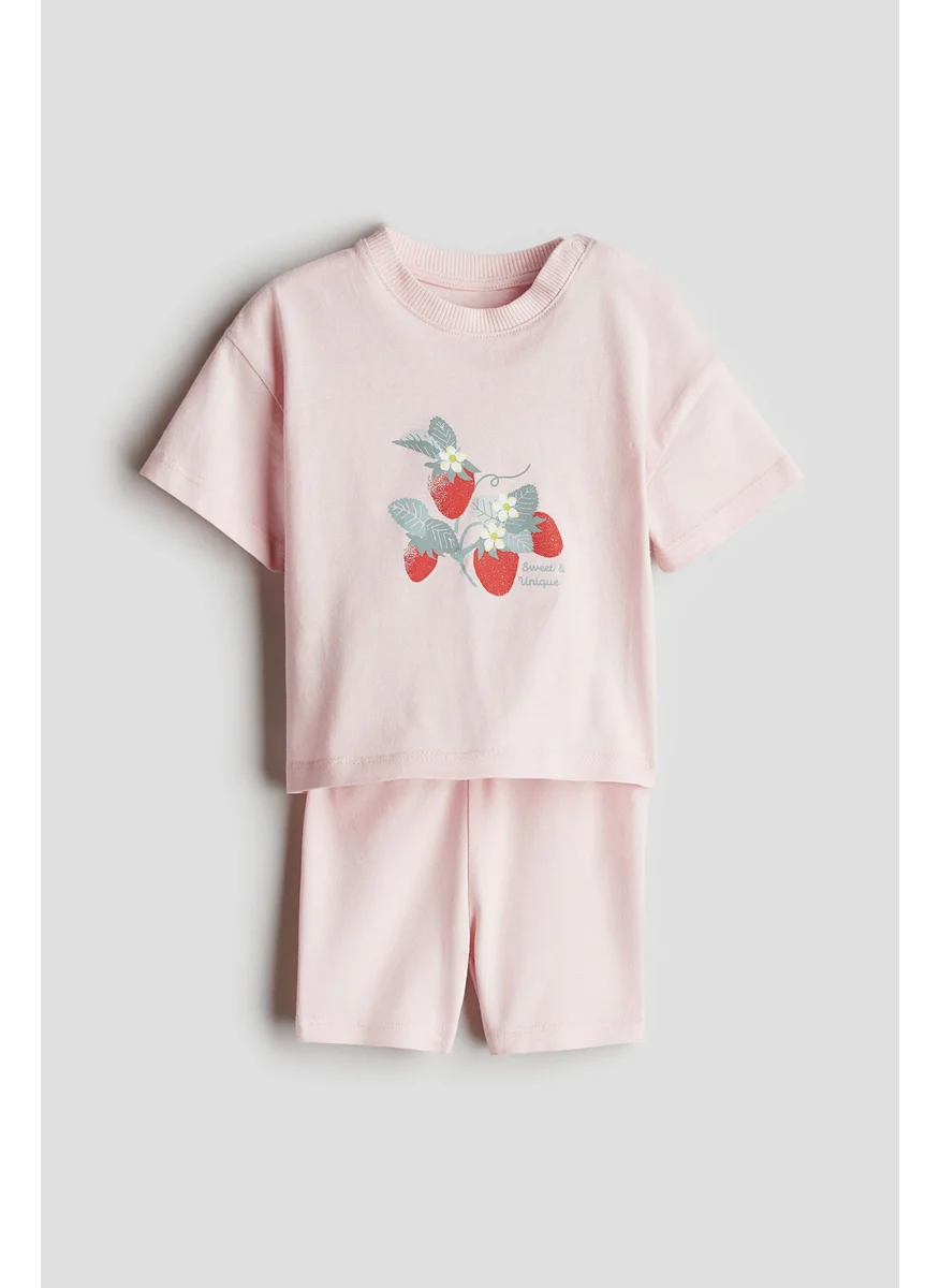 اتش اند ام 2-Piece Cotton Jersey Set