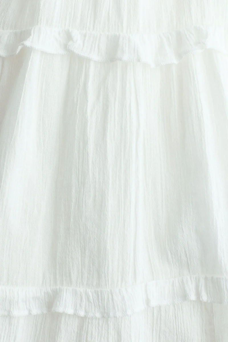 H&M Tiered cotton dress