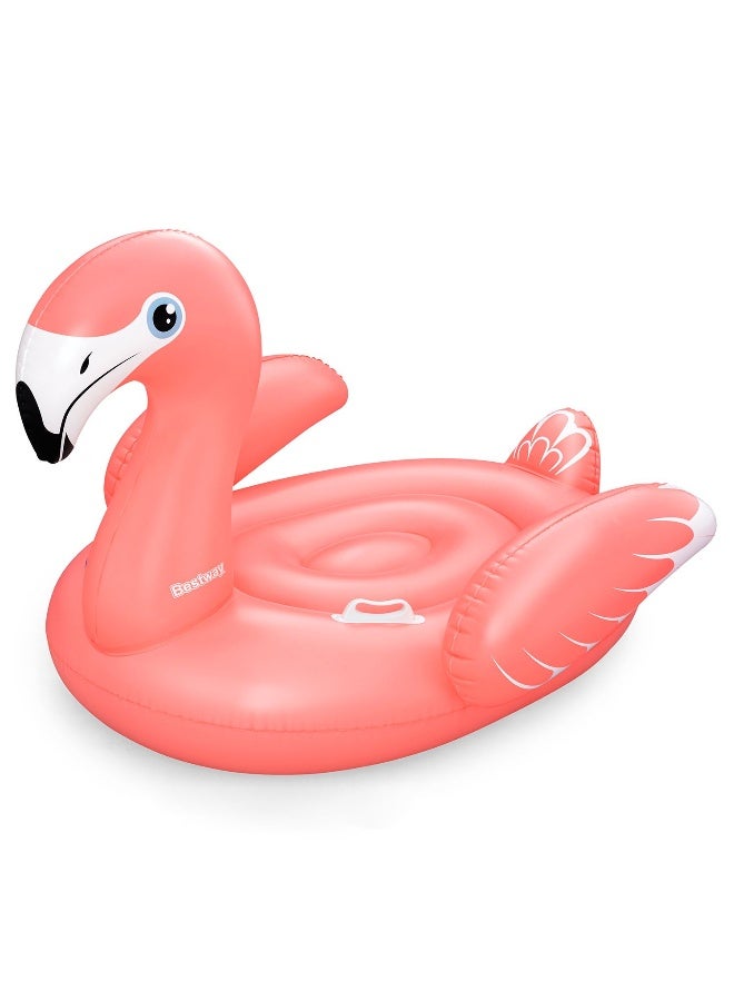 Bestway Ride-on Flamingo Inflatable Pool Float (148 x 127 x 99 cm) - Image 1