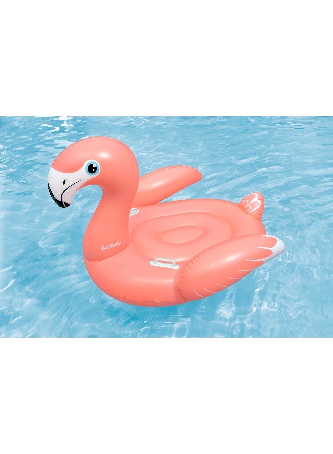Bestway Ride-on Flamingo Inflatable Pool Float (148 x 127 x 99 cm) - Image 3