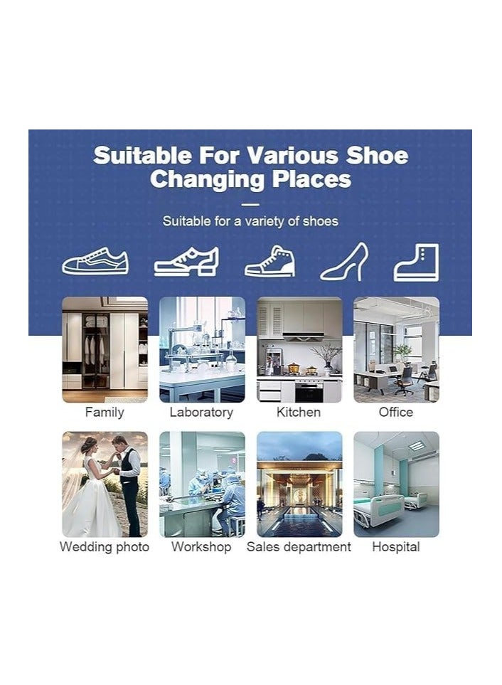 VINSTAR Shoe Cover Refills for Automatic Shoe Cover Dispenser Wrapping Machine, Waterproof Boot Cover Non Slip for Home, Office, Indoors, One Size Fits Most (100) - Image 5
