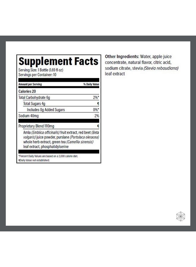 Isagenix إيزاجنيكس نووتروبيك إليكسير - مكمل صحة الدماغ والتركيز - مكمل سائل مع مستخلص الشاي الأخضر لدعم عقل صحي - زجاجات 1.69 أونصة (10 عد)  - Image 2